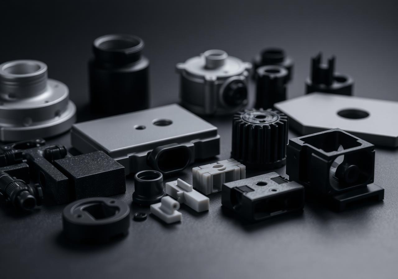 Piezas de plástico técnicas fabricadas por inyección